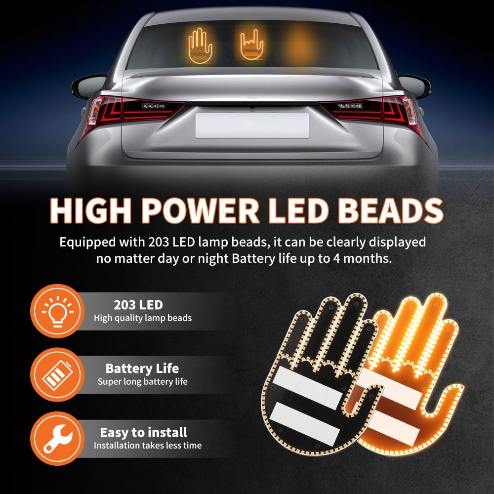 Señal de mano LED Control remoto