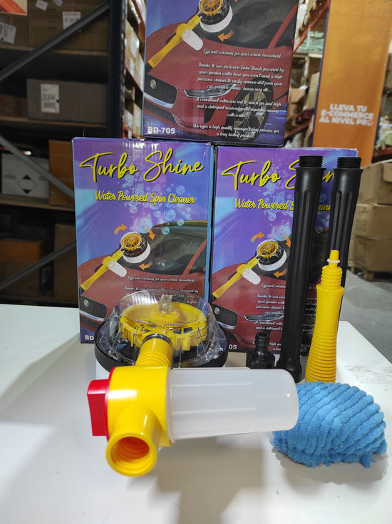 Cepillo giratorio de pulverización profesional