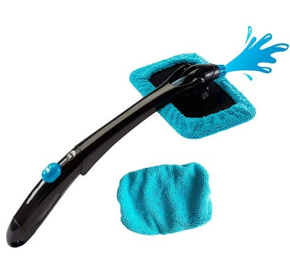 Mango extensible limpia cristales para coche