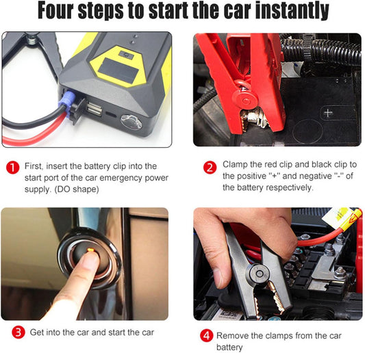 Arrancador de batería de coche (12V)