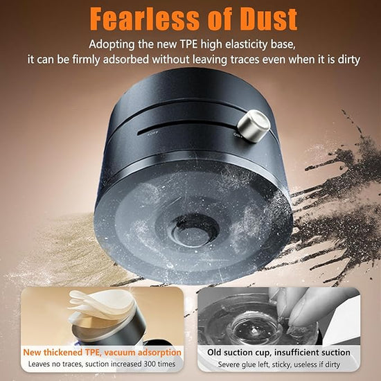 Soporte de teléfono con ventosa giratoria de 360°