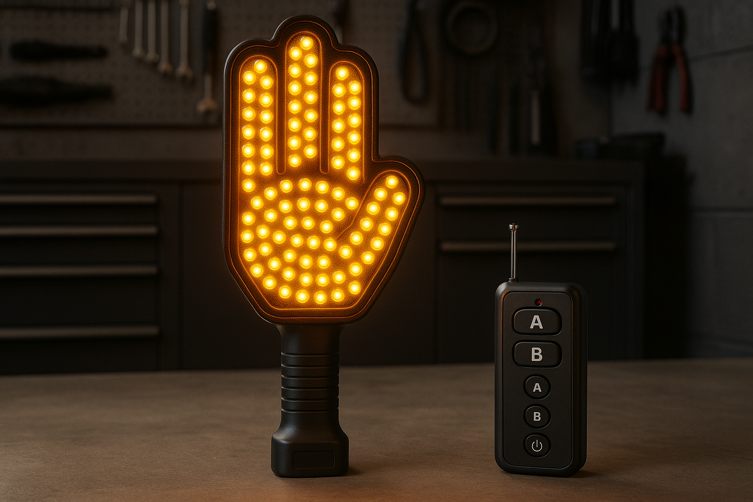 Señal de mano LED Control remoto